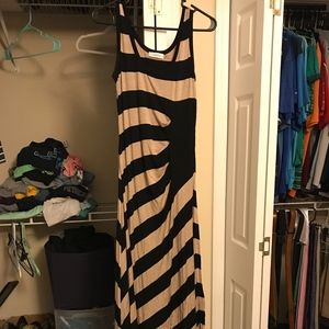 Floor length maxi dress